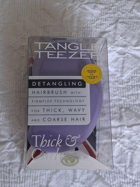 Tangle Teezer Thick & Curly Detangling Hairbrush — Purple